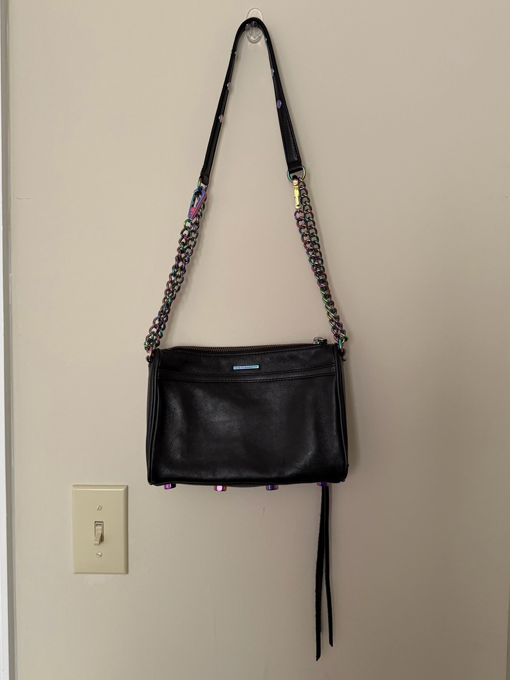 Rebecca Minkoff Mini Mac in Oil Slick - Picture 6 of 7